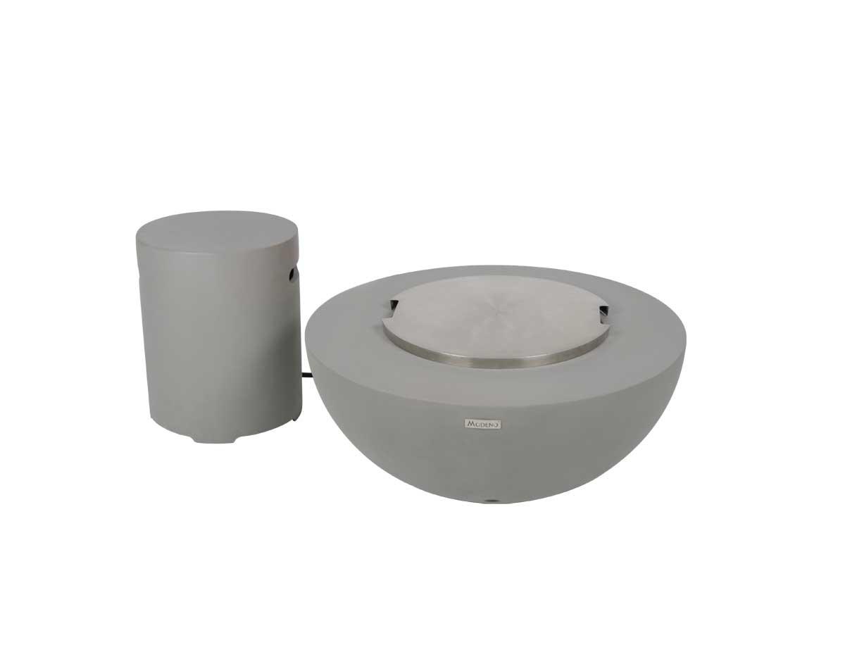 Elementi gas fire pit Lunar